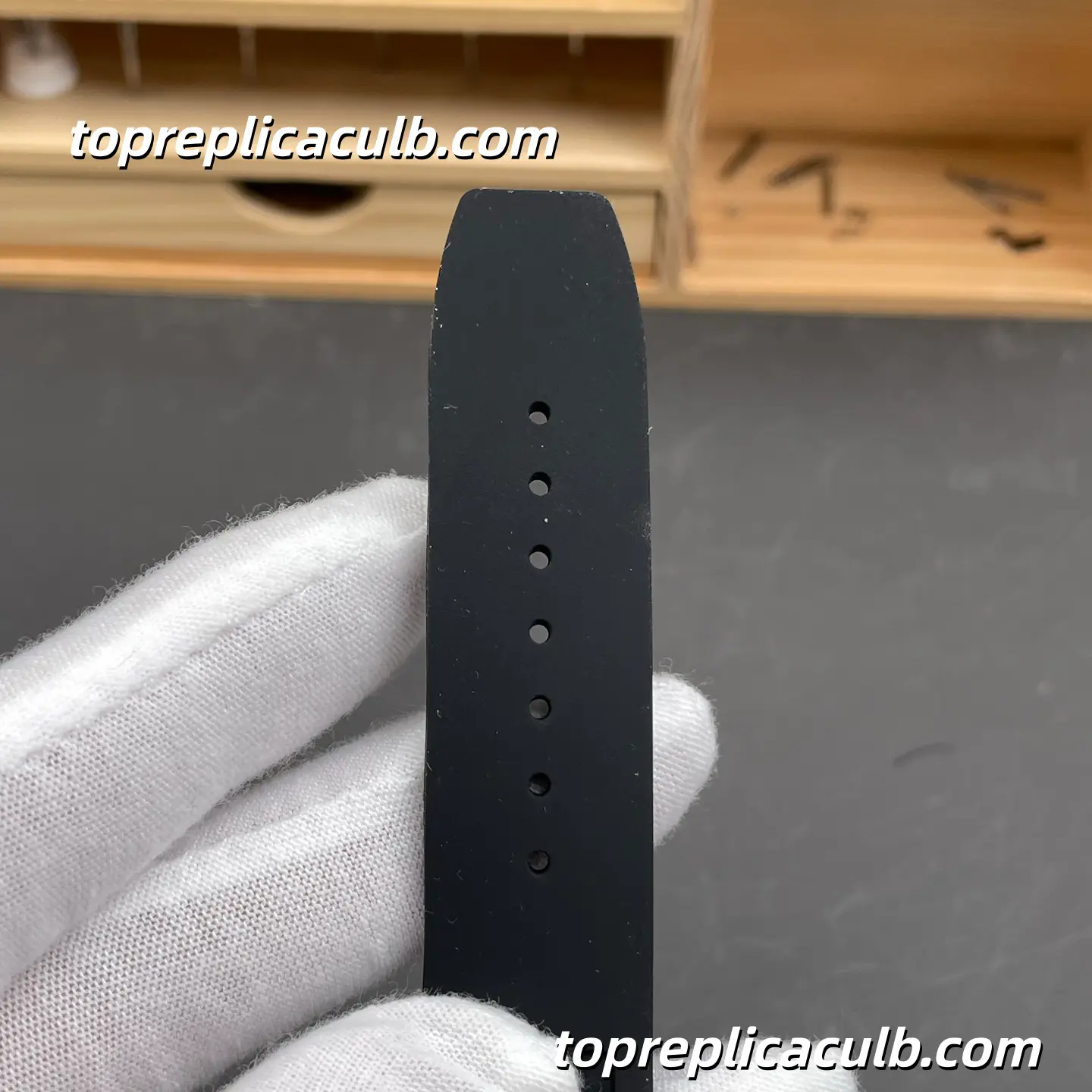 ZPF Factory Audemars Piguet Royal Oak Offshore Chronograph 37MM 26231ST.ZZ.D002CA.01 Black Lady Tapisserie Dial Diamond Bezel Black Rubber Strap Super Clone Watch with 2385 1:1 Automatic Movement - Image 8