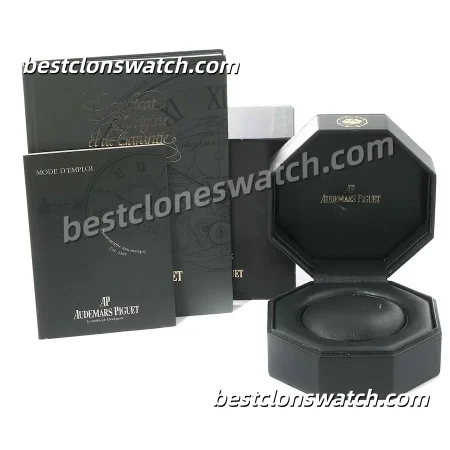 Audemars Piguet Classic Octagon Watch Box Set with Manuals and Warranty Booklets for Replica & Super Clone Watches