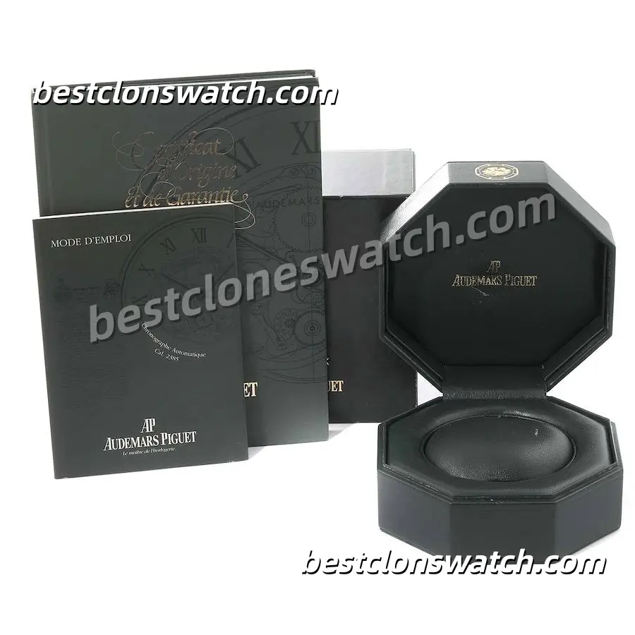Audemars Piguet Classic Octagon Watch Box Set with Manuals and Warranty Booklets for Replica & Super Clone Watches
