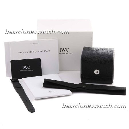 IWC Standard Portable Travel Watch Box Set with Warranty Card, Manuals and Leather Carry Case for Replica & Super Clone Watches