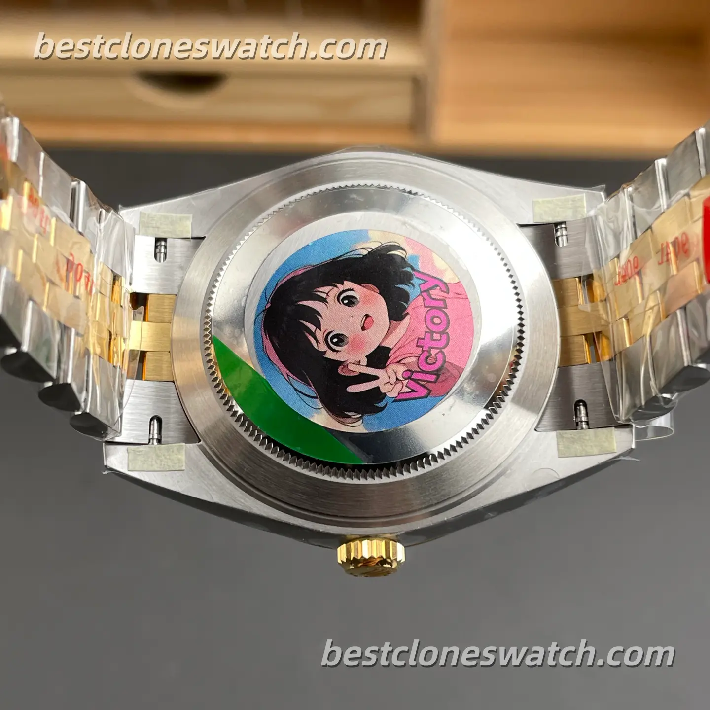 Rolex DateJust 41MM 126333-0020 Wimbledon Grey Roman Dial Two Tone Jubilee Bracelet Super Clone Watch with 3235 Movement - Image 10