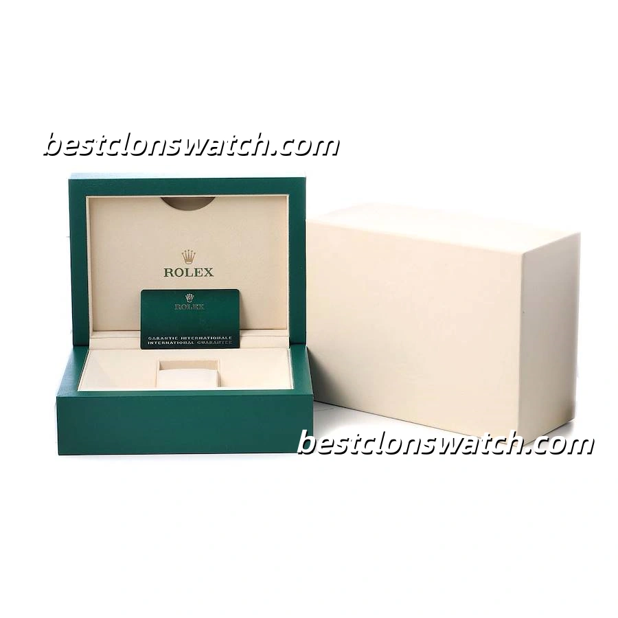 Rolex Luxury Green Watch Box Set with Warranty Card and Tags for Replica & Super Clone Watches - Image 3