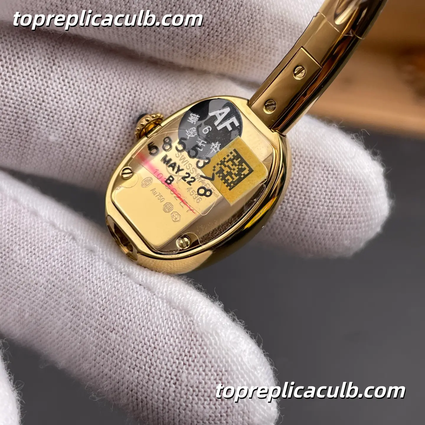 AF Factory Cartier Baignoire No.16 Super Clone Watch Silver Dial WGBA0021 - Image 7