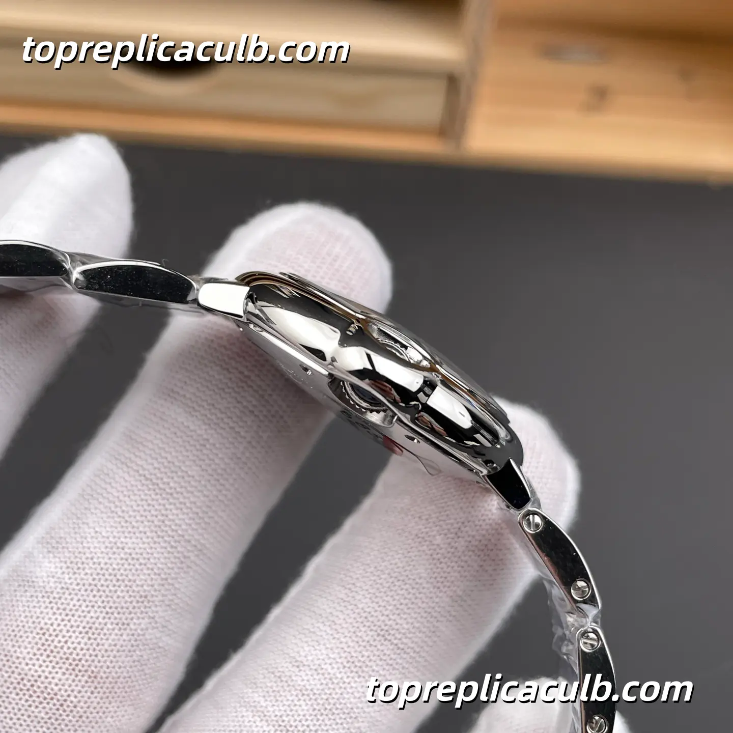 AF Factory Cartier Ballon Bleu Super Clone Watch 33MM Silver Dial W6920071 - Image 5