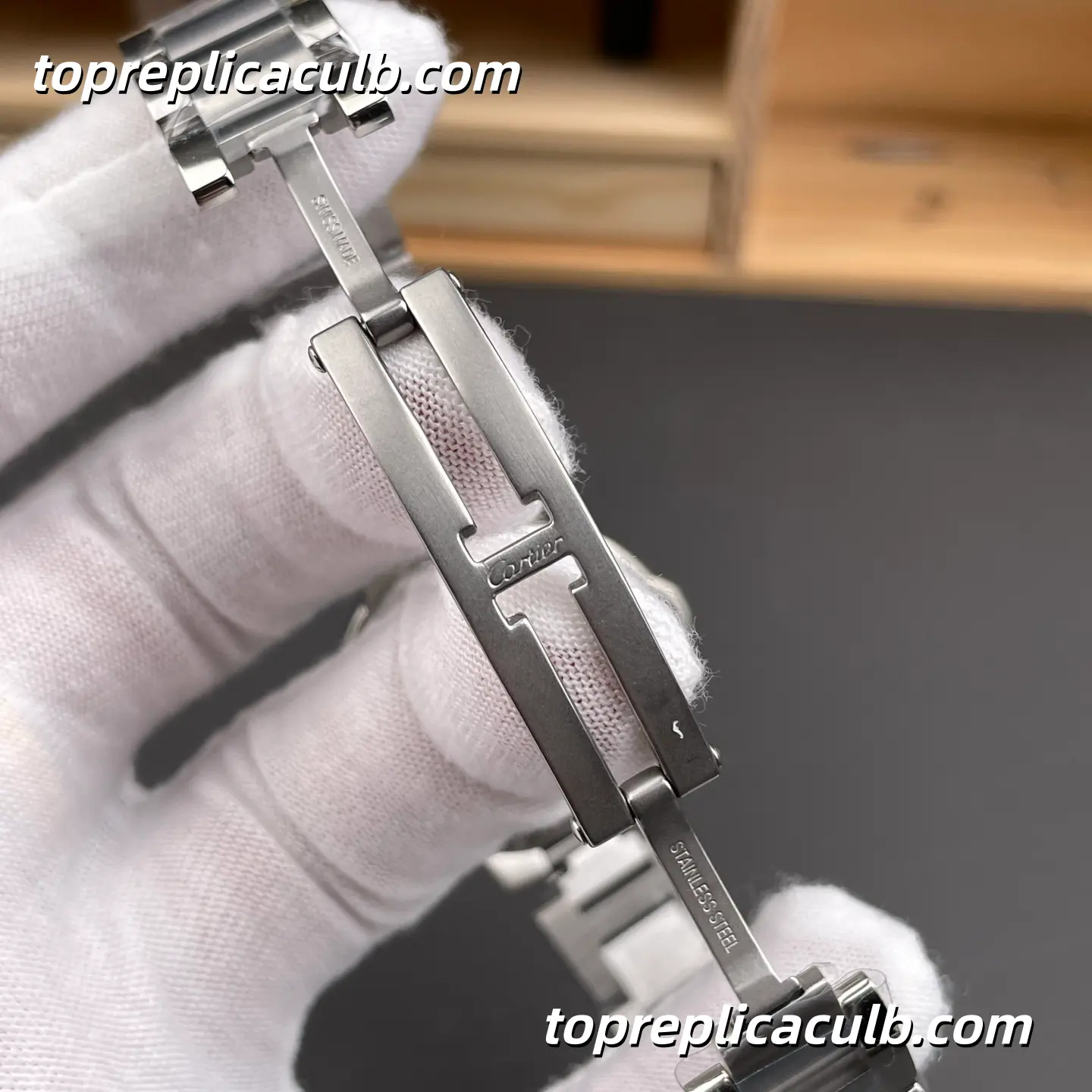 AF Factory Cartier Ballon Bleu Super Clone Watch 33MM Silver Dial W6920071 - Image 8