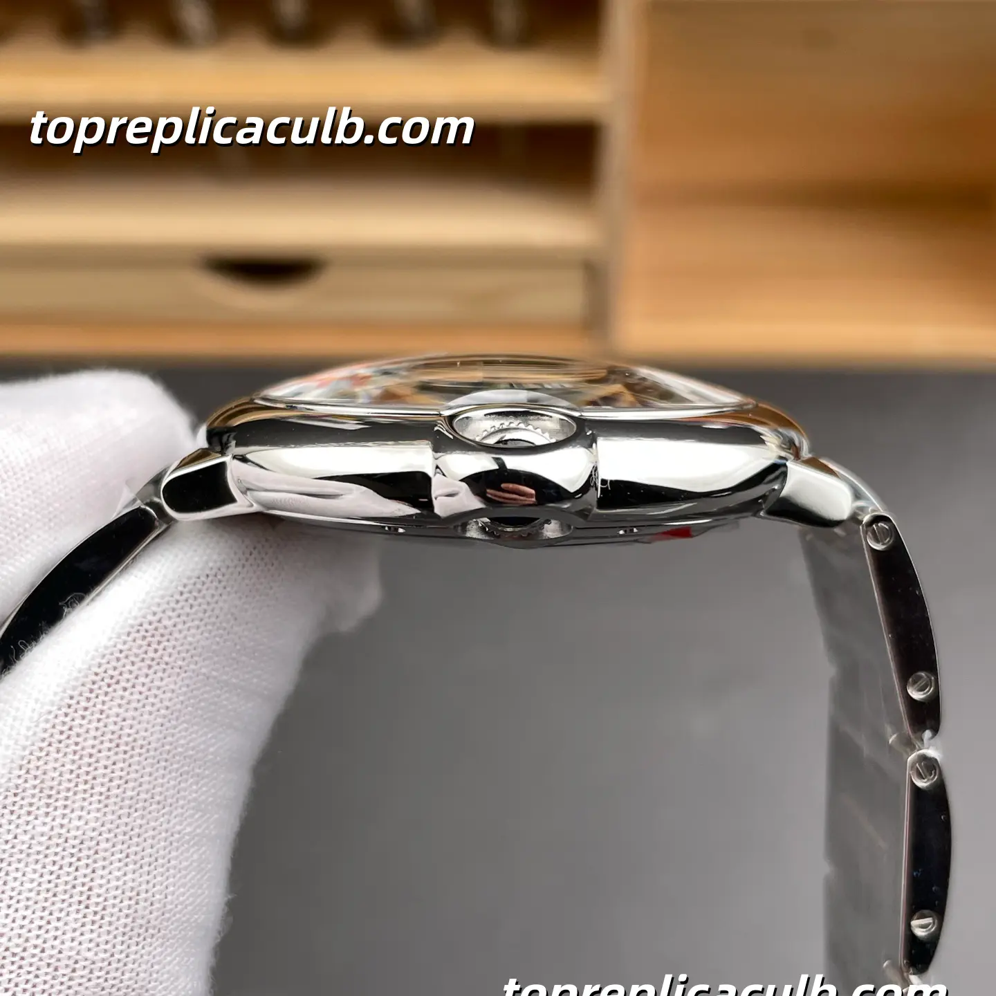 AF Factory Cartier Ballon Bleu Super Clone Watch 40MM Green Dial WSBB0071 - Image 5