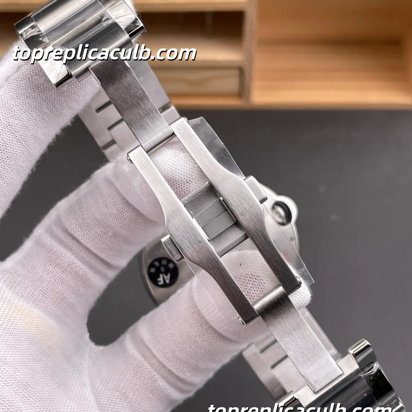 AF Factory Cartier Ballon Bleu Super Clone Watch 40MM Green Dial WSBB0071 - Image 8