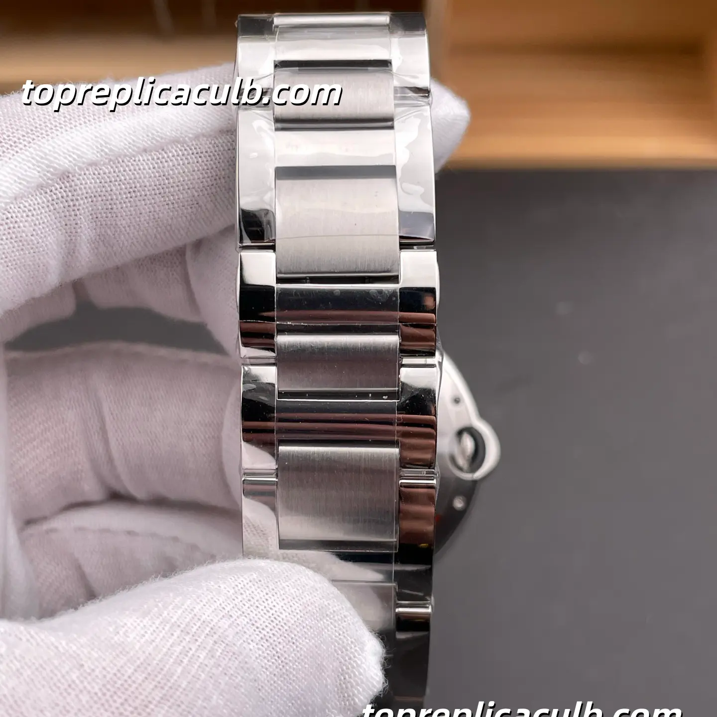AF Factory Cartier Ballon Bleu Super Clone Watch 40MM Green Dial WSBB0071 - Image 9