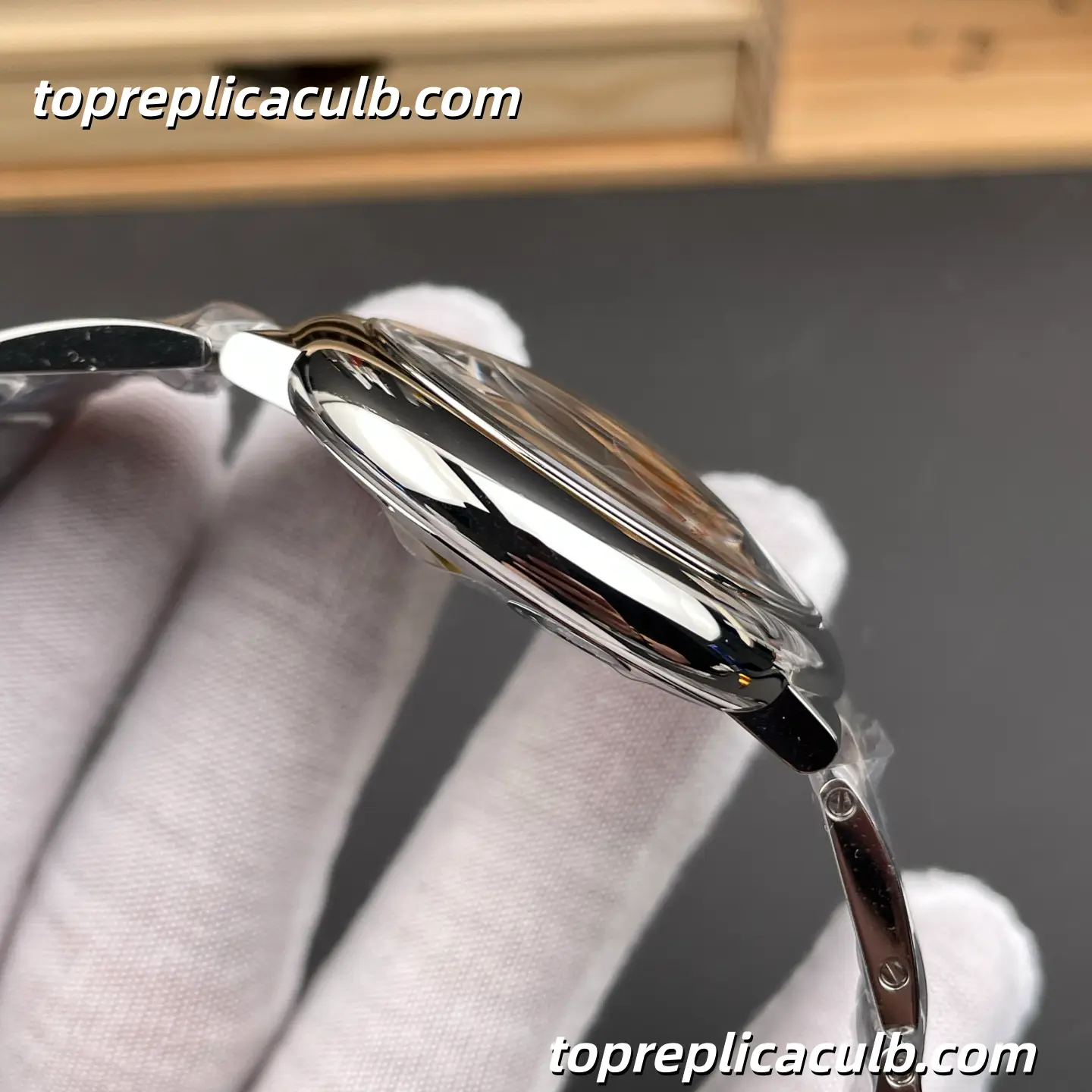 AF Factory Cartier Ballon Bleu Super Clone Watch 42MM Black Dial W6920042 - Image 7