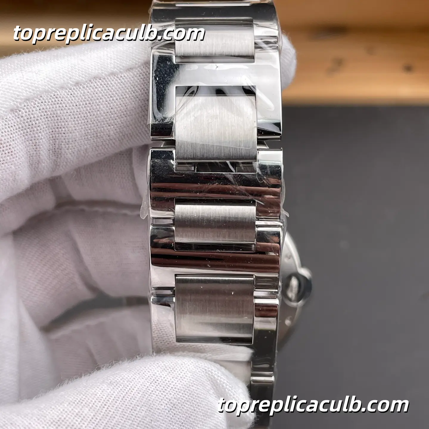 AF Factory Cartier Ballon Bleu Super Clone Watch 42MM Silver Dial WSBB0049 - Image 9