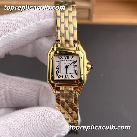 AF Factory Cartier Panthère Small Model Super Clone Watch 22 x 30MM Silver Dial WGPN0006