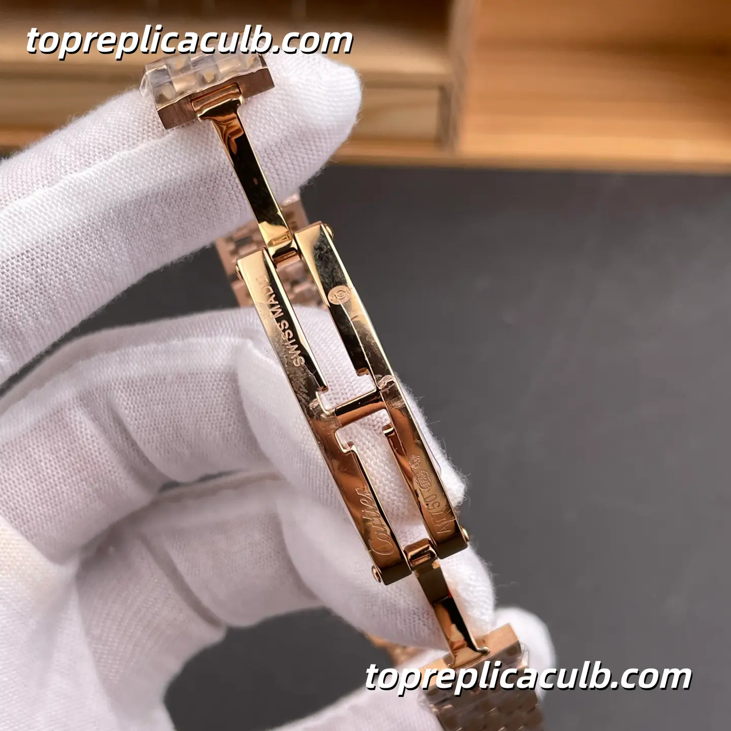 AF Factory Cartier Panthère Small Model Super Clone Watch Silver Dial Diamond Bezel WJPN0009 - Image 8
