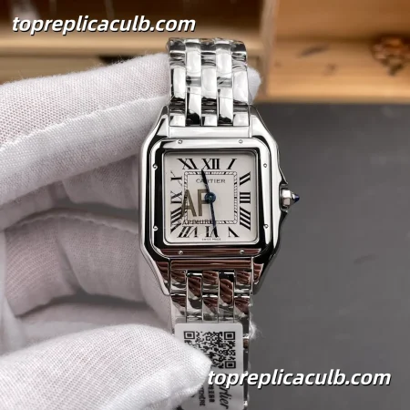 AF Factory Cartier Panthère Super Clone Watch 27MM Silver Dial WSPN0015