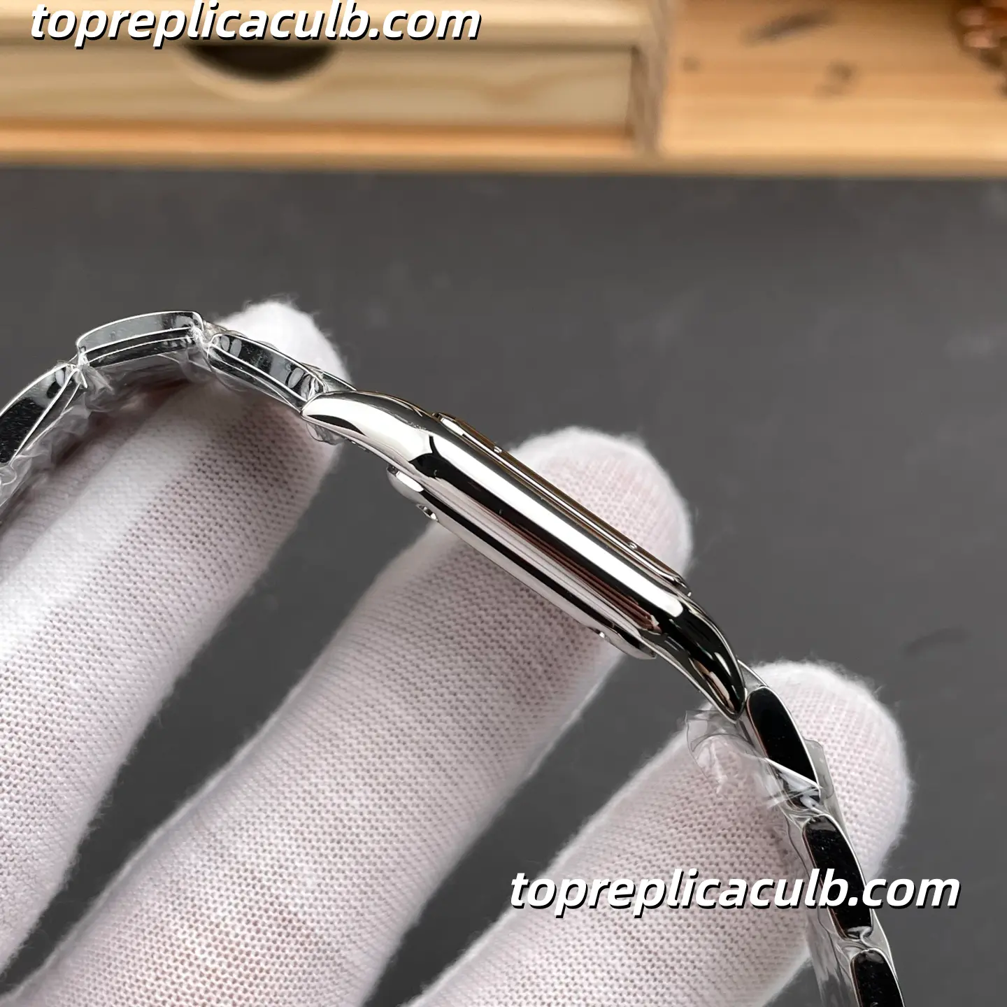 AF Factory Cartier Panthère Super Clone Watch 27MM Silver Dial WSPN0015 - Image 7