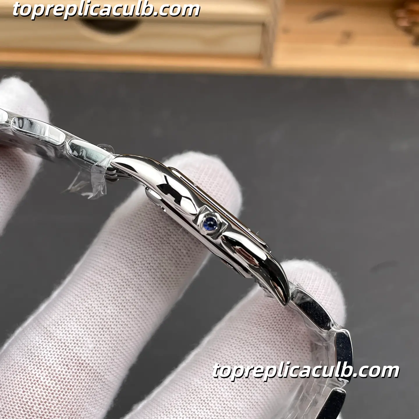 AF Factory Cartier Panthère Super Clone Watch 27MM Silver Dial WSPN0015 - Image 6