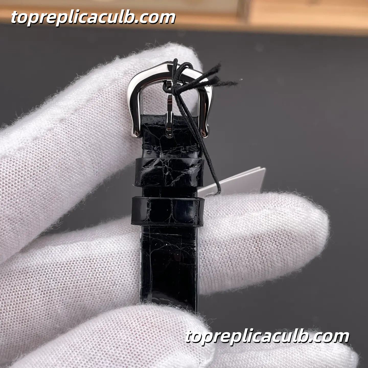 DR Factory Cartier Baignoire Small Model Super Clone Watch Silver Dial Diamond Bezel WJBA0015 - Image 8